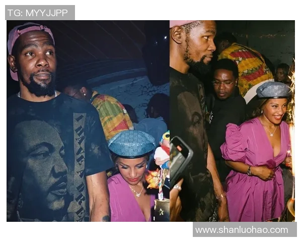 杜兰特与足球明星亲密合影展现运动员之间的友谊与激情