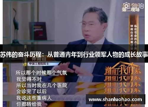 苏伟的奋斗历程：从普通青年到行业领军人物的成长故事